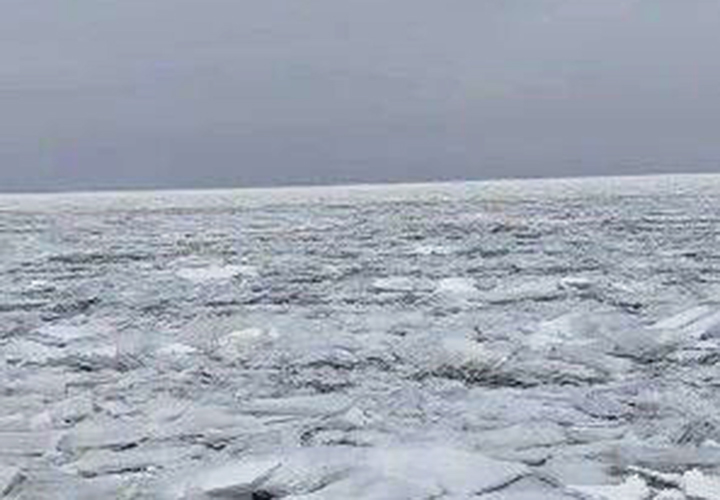 image of ice formation at Lake of the Woods